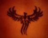Modern Phoenix tattoo
