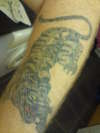 left forearm tattoo