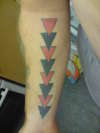 right inner arm tattoo