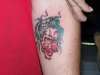 just a clown tattoo