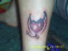 devil heart tattoo