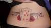Cards & roses tattoo
