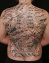 living zombie tattoo