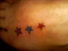 Stars tattoo