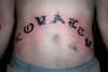 ON THE BELLY tattoo