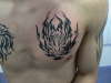 tribal tiger tattoo