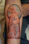 Gil Elvgren Pin-up tattoo