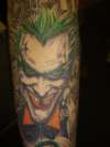 The Joker tattoo
