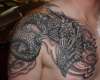 Dragon (freehand) tattoo