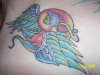 Cancer Bird tattoo