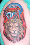 Zodiac Tatto Cancer/Leo tattoo