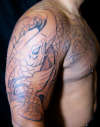 koi dragon tattoo
