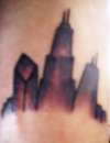 Chicago skyline tattoo