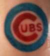 chicago cubs logo tattoo