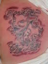 pimp faces tattoo