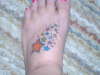 superman's wifes foot tattoo