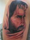 Jesus Portrait tattoo
