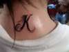 K For Koretoff tattoo