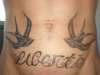 "Liberté" tattoo
