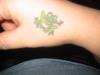 tree frog tattoo