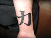 Kanji Strength symbol tattoo