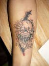 Skull tattoo