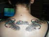 Angel Wing for Dad tattoo