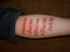 directions tattoo