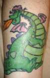 Pete's Dragon tattoo