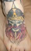 Viking Skull tattoo