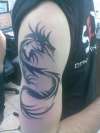 My Tribal Dragon tattoo