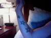 3 Nautical stars on my wrist/arm tattoo