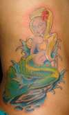 Mermaid tattoo
