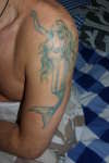 Mermaid tattoo