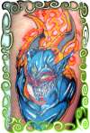 Demon Design by William Webb tattoo