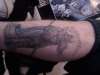 leg tattoo