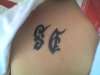 Tattoo No1.. dunno why i got my initials? ha