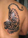 big black tiger tattoo