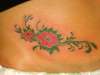 little flowers tattoo