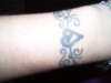 front wrist tattoo