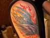 Back of phoenix. tattoo