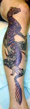 Purple Dragon tattoo
