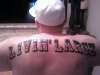 LIVIN LARGE tattoo