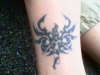 Tribal fairy tattoo