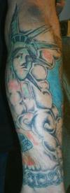 Statue of Liberty tattoo