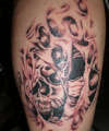 My calf Tat tattoo