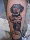 Tjabo the dog tattoo