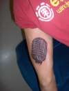 Vintage Microphone tattoo