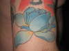 Blue Lotus tattoo