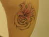 Pink Lily tattoo